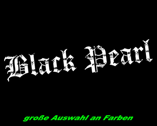 Adesivo auto black pearl 22cm - adesivo,