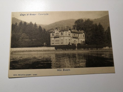 Cartolina lago como - di,