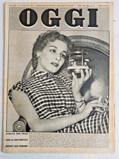 OGGI Rivista 22/5/1952 Cosetta