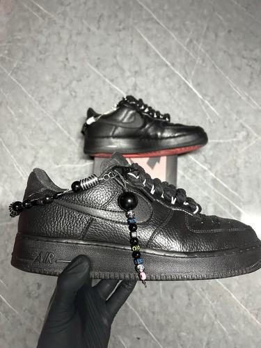 Nike air force custom nero - air, 1