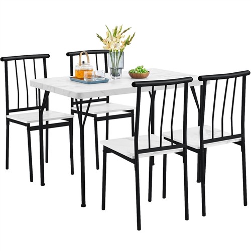 Set tavolo con sedie - tavolo, 4