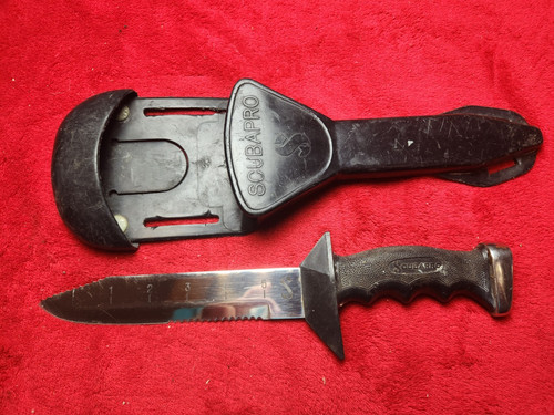 Coltello subacqueo vintage