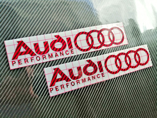 Adesivi audi performance - adesivi,
