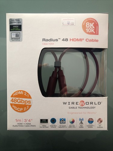 Wireworld radius hdmi 1m - radius, 48