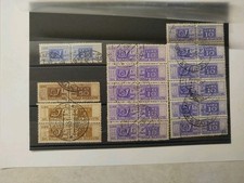 Francobolli Italiani Pacchi Postali Usati A Ruota 