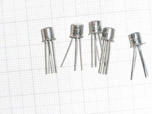 Transistor germanio pnp - pnp, af139