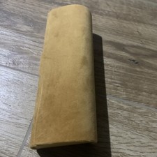 Oliver Peoples sunglasses  rare Custody travel case In Velvet Leather for Horn