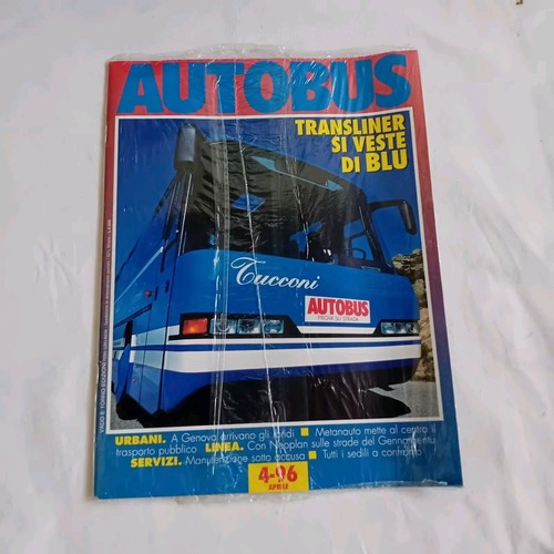 Rivista autobus vintage 1996 - autobus,