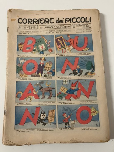 Corriere dei piccoli 1931 52 - dei, 1-52