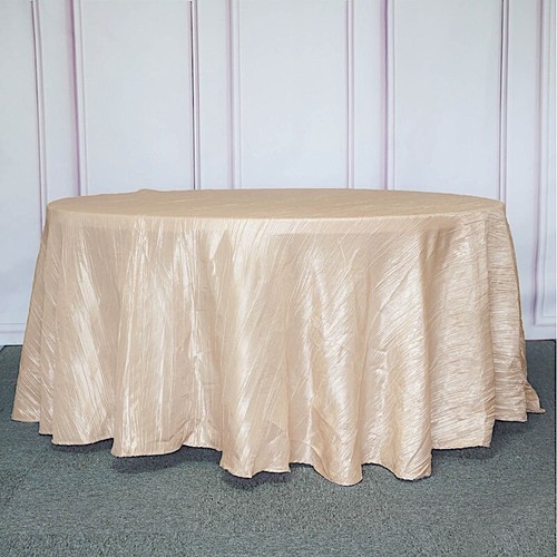 Tovaglia rotonda beige 120 - tovaglia,