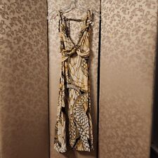 Abito Just Cavalli giallo nero