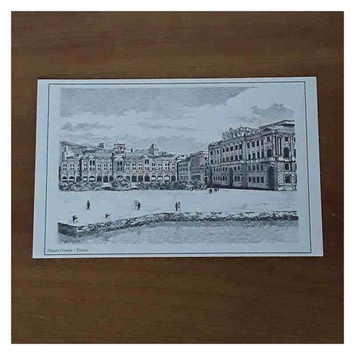 Cartolina piazza grande - piazza,