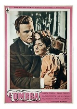 soggettone film L'OMBRA Marta Toren Pierre Cressoy Giorgio Bianchi 1955