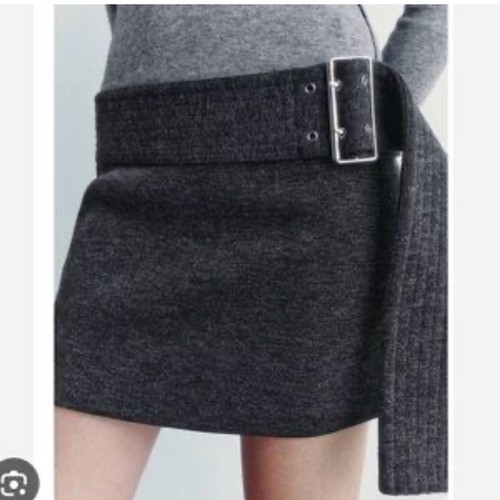 Zara minigonna con cintura - , in