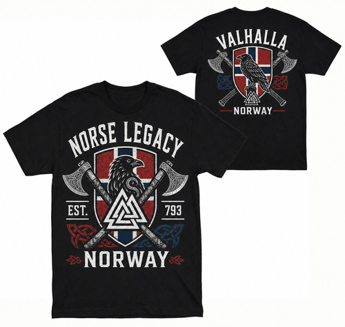 Shirt norvegese vichinga - t-shirt,