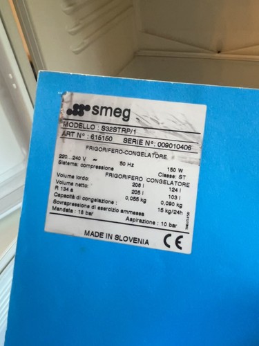 Smeg frigo congelatore bianco - frigo,