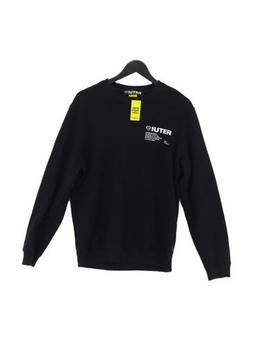 Maglione uomo iuter nero - maglione,
