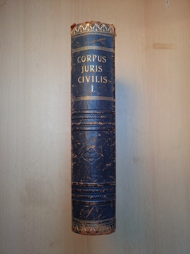 Corpus iuris civilis - corpus, band