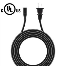 UL 6ft AC Power Cord Cable For