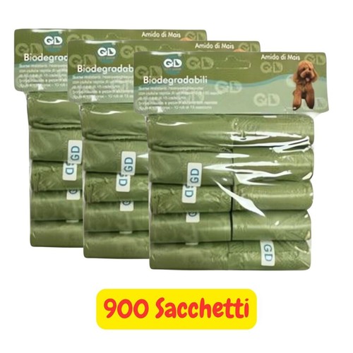 900 sacchetti igienici - bio, per