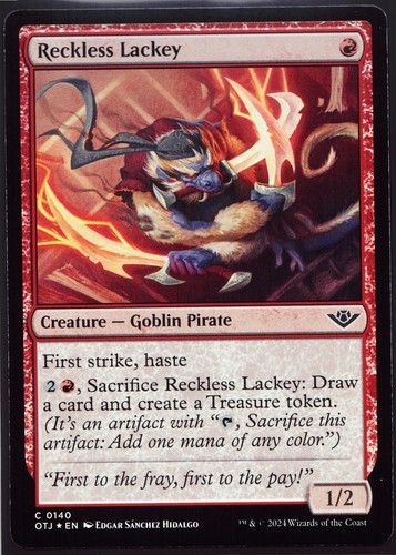 Reckless lackey 140 foil - reckless,