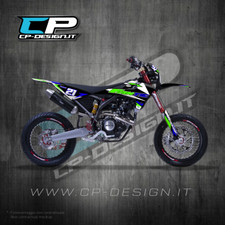 Kit grafiche fluo per fantic - kit,