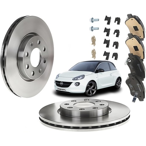 Kit dischi pastiglie brembo - +,