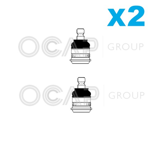 Coppia testina braccio - 2x,