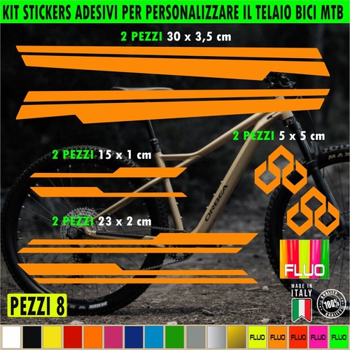 Adesivi bici mtb - adesivi, compatibili