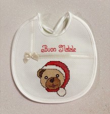 BAVETTA BAVAGLINO RICAMATA A