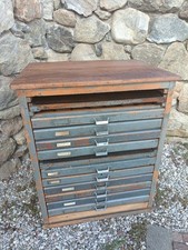 Mobile Tipografia Antico Mobile Industriale 