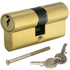 Cilindro europeo da incasso con 2 chiavi serratura sicurezza tutte le misure