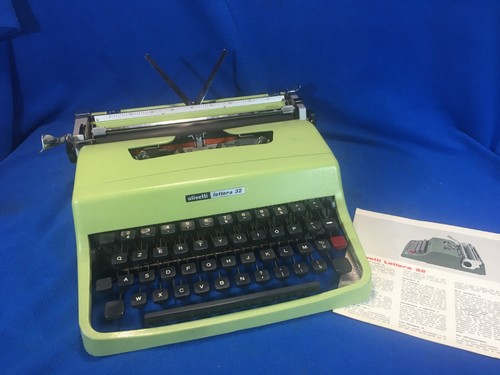 Macchina scrivere olivetti - macchina,