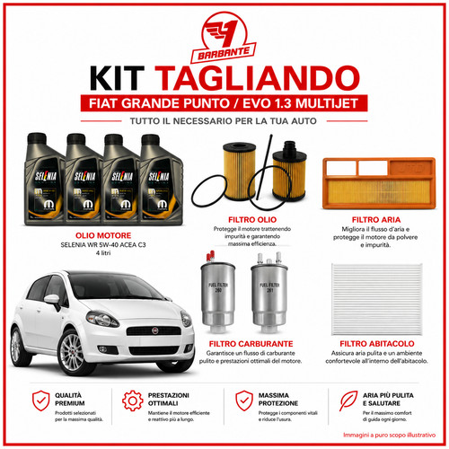 Kit tagliando fiat - tagliando,