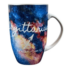 Sagittarius Tall Zodiac Solar Galaxy Mug Coventry