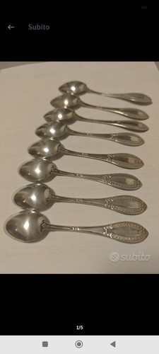 Cucchiaini argento 800 - cucchiaini,