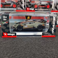 BURAGO RACE LAMBORGHINI HURACAN SUPER TROFEO EVO 2 1:43 NUOVO SCATOLA #18-38305
