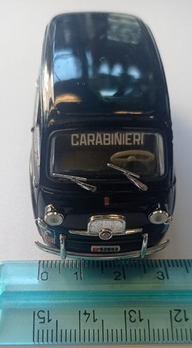 Modellino fiat 600 multipla - modellino,
