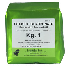 POTASSIO BICARBONATO KG. 01 E501 - DISACIDIFICANTE VINO