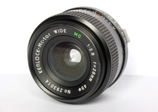 Kenlock Mc tor 28 mm 2.8 Wide MC obiettivo manuale attacco Olympus funzionante