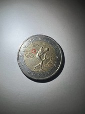 2 Euro Atene 2004 con errore di conio non Noto