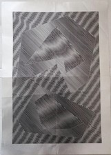 MON LEVINSON, Mostra Affiche Vintage Originale The Kornblee Gallery N.Y. 1965