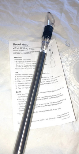 Brookstone wine chilling - brookstone,