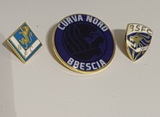 Lotto 3 Spille Pin BRESCIA Football Badge distintivo Calcio Fussball Ultras 