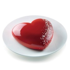 Stampo in Silicone per Torta Cuore BATTICUORE Antiaderente Confezione da 1