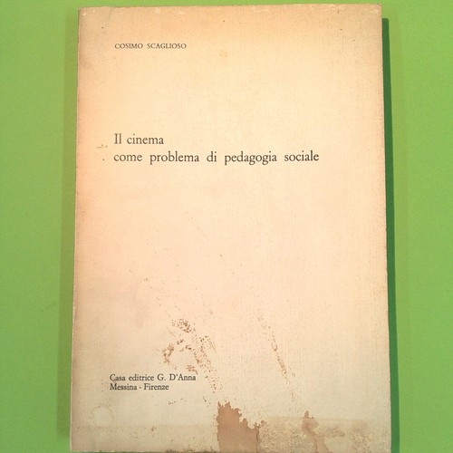 Cinema come problema di - il,