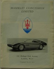 Maserati Range Ghibli Sebring