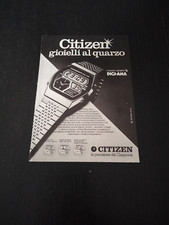 1979 CITIZEN QUARTZ DIGI-ANA CRYSTRON LC CHRONOGRAPH WATCH VINTAGE AD PUB