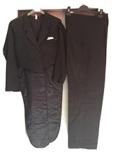 vFrac Nero Abito Elegante Uomo Da Ballo