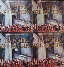 Lotto Le Grandi Opere Liriche G.Verdi La Forza Del Destino  5 vinili - 10" 33g.
